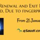 Iqama Renewal and Exit Rentery Stopped, Due to fingerprinting