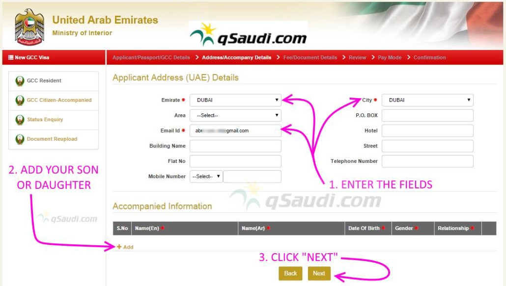 Dubia Visa online e-visa 07
